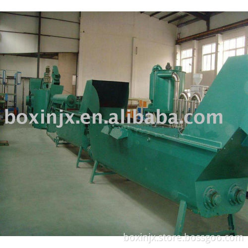 PET granulation and recycling line